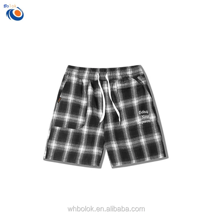 flannel shorts mens