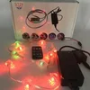 Colorful 5V mini pixel light 3d Animation effect curtain led light bulb 23mm full color or RGB 3d pixel light 50 pieces /set