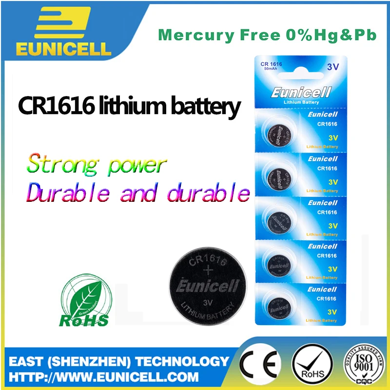Original 3v Cr1616 Lithium Button Batteries Cr2032 Coin Cell For Car