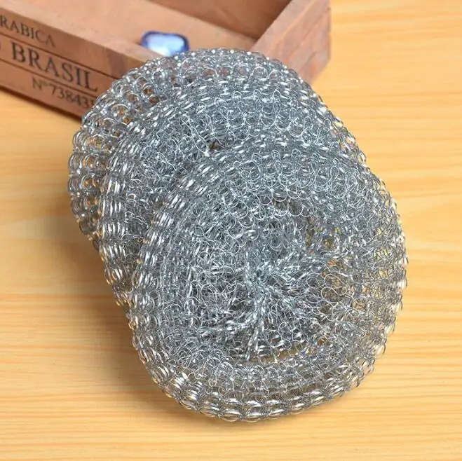 12g 12pcs Galvanize Scourer Gi Metal Mesh Scourer - Buy Galvanized Mesh ...