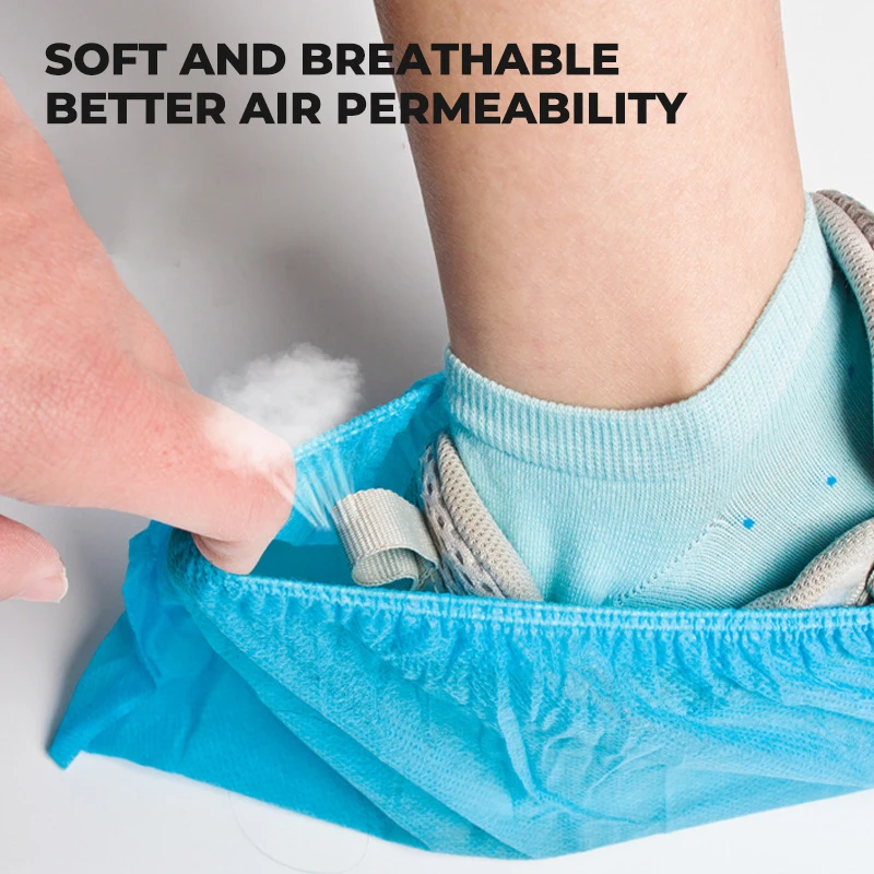 Automatic Disposable Shoe Cover Waterproof 100 Disposable Shoe Covers