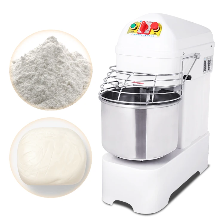 20l Commercial Spiral Dough Mixer Kneader Pizza Bakery Flour Dough ...