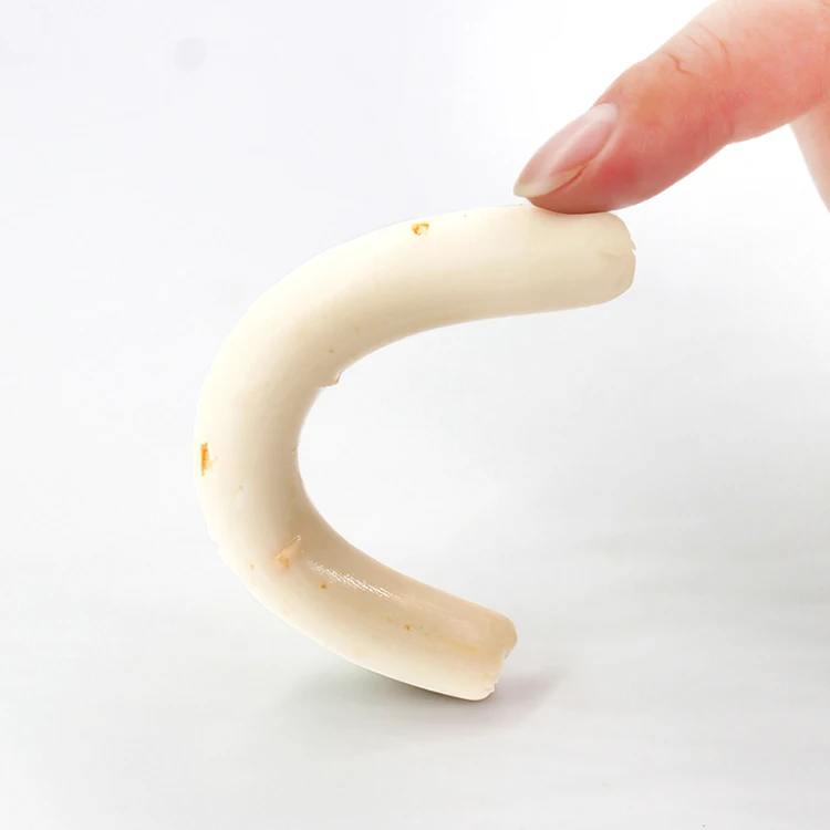 
Fine texture healthy nutritive cod fish sausage for children 