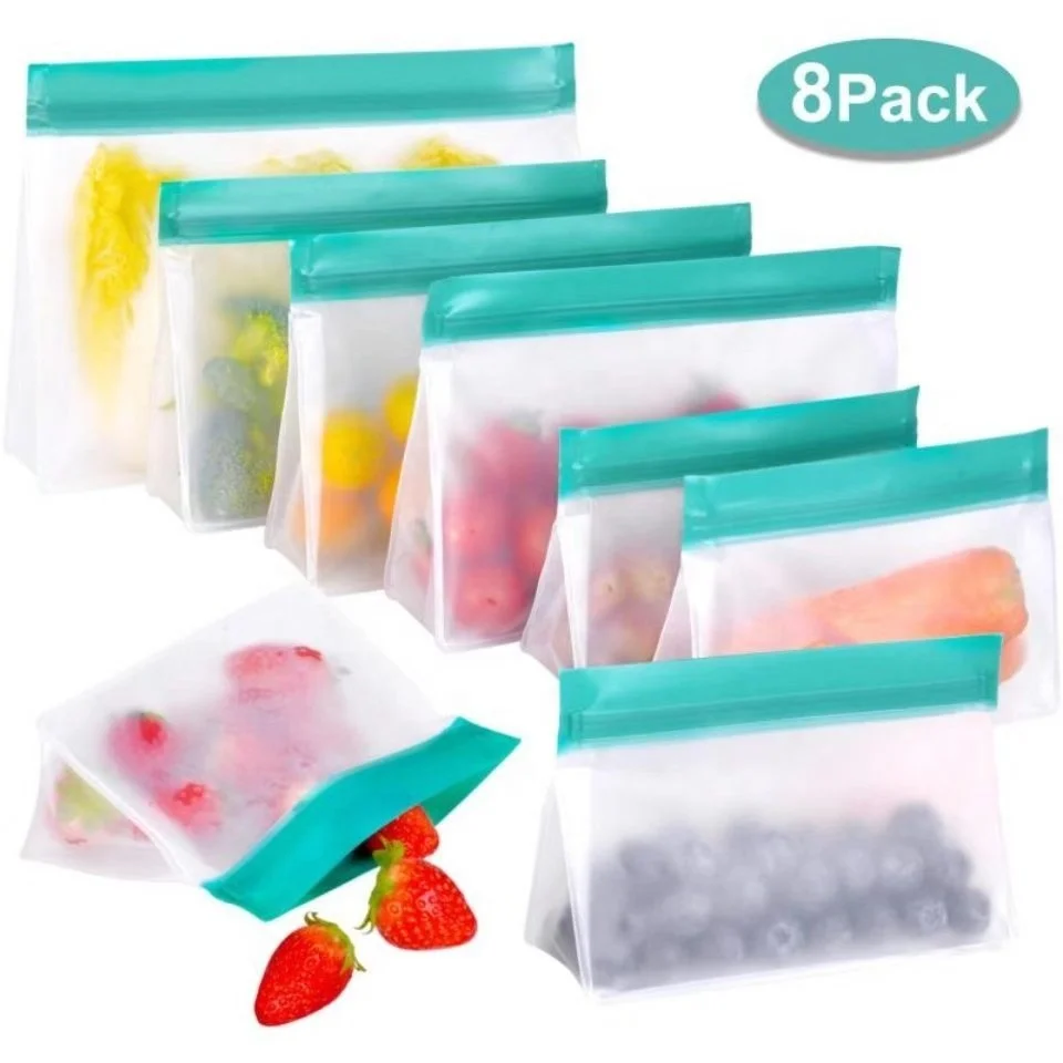 Leakproof Reusable Peva Food Storage Bag Bsci Certified Factory - Buy ...