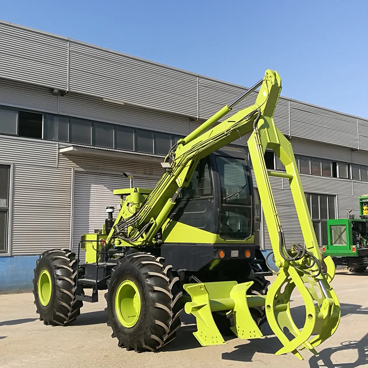 Sale Small Hydraulic Lifting Arms Grab Attach Log Wood Grapple Loader