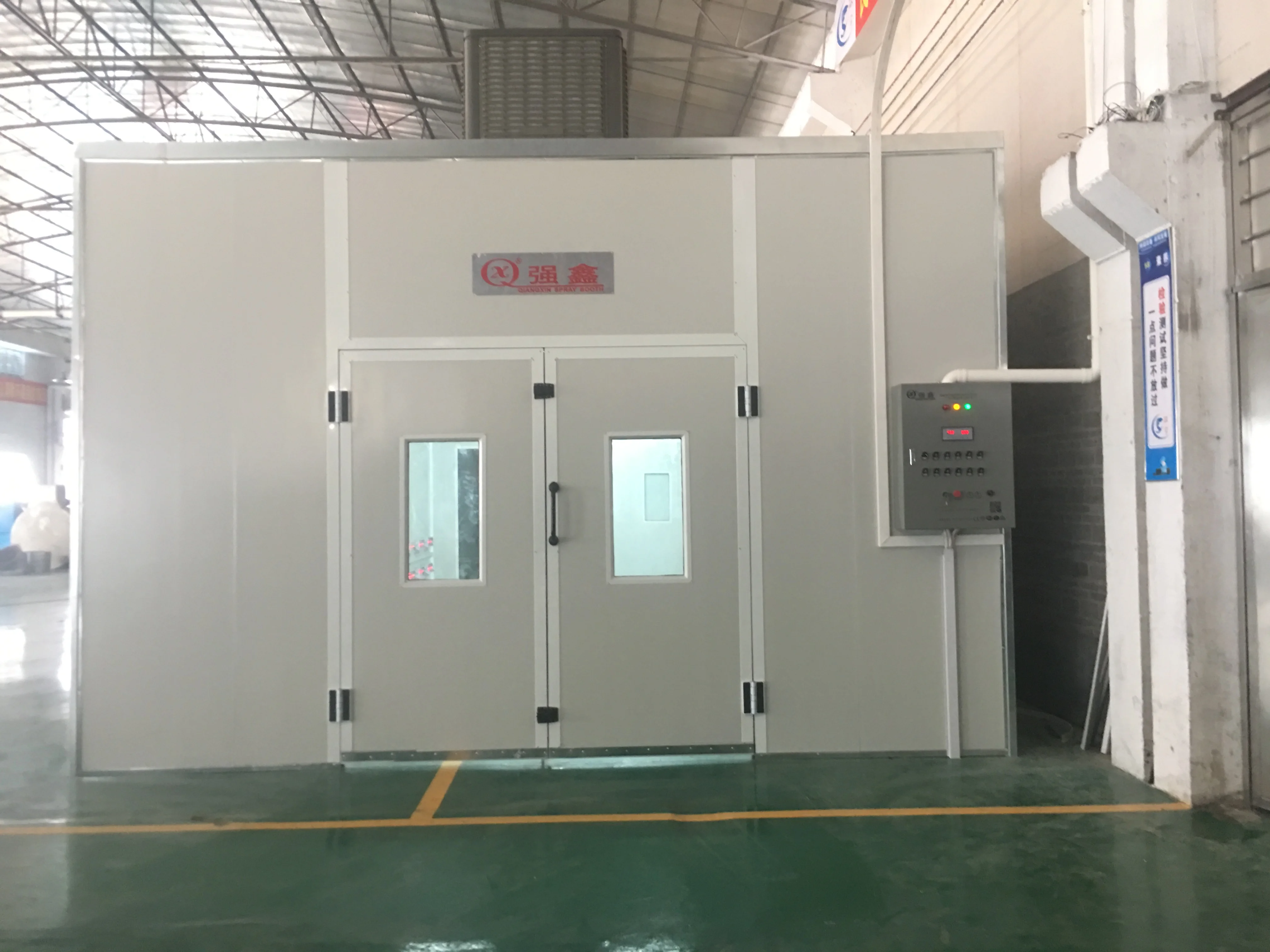 Furniture Spray Painting Booth Infrared Baking Oven Paint Dry Room