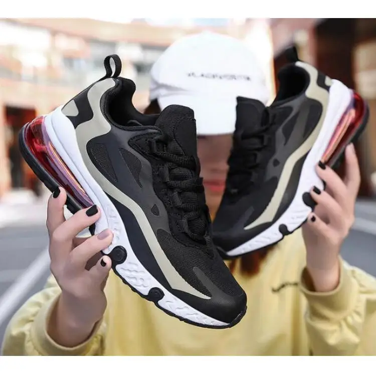2020 New air cushion casual walking shoes breathable men and women  sport running shoes couple fashion clunky sneaker shoes