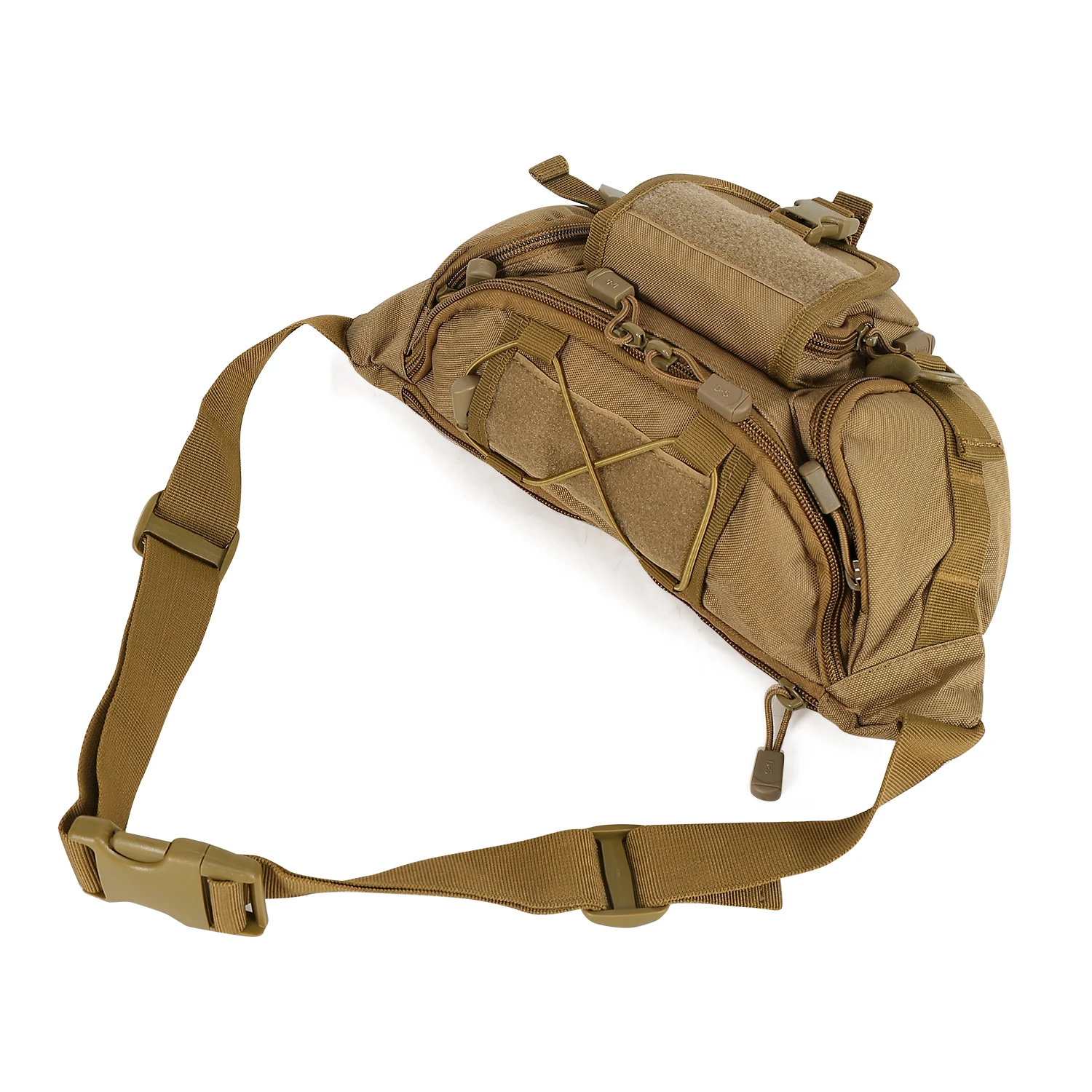 cyshmily 战术腰包军事袋工具组织者为户外徒步登山钓鱼狩猎钓鱼 belt