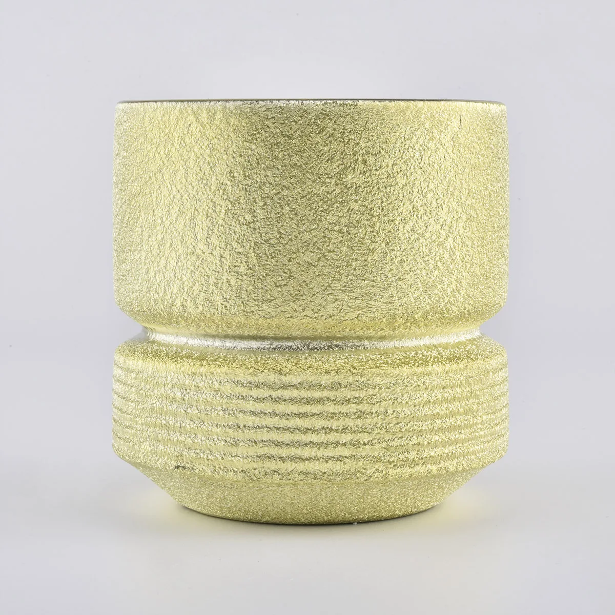 modern ceramic candle jar
