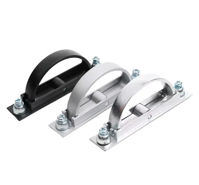 Handle PL005 Ball Ring LS707 Invisible Concealed Drawer with Rotating Zinc Alloy Handle Without Back Cover supplier