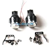 2.5 inch H11 auto fog lamp HID projector lens with high and low beam universal bracket