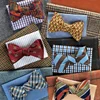 Perfect Knot 100% Handmade Woven Silk Bow Tie Dropshipping New Design