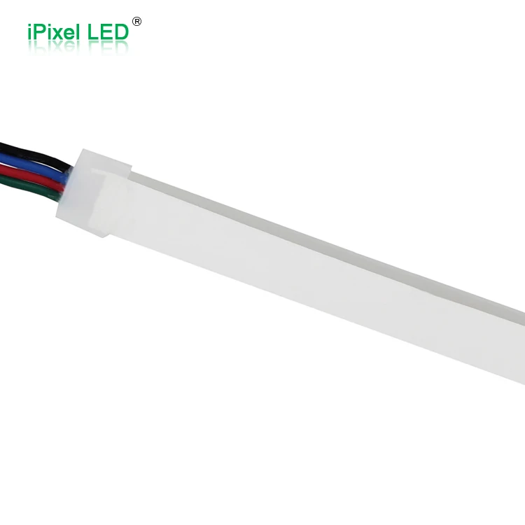 PWM control 12V 24V outdoor use mini RGB led neon flex rope light