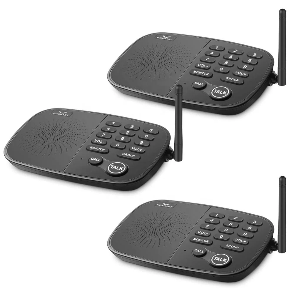 Hosmart Reasonable Intercom Salable Intercom System Wireless Outdoor 3 ...
