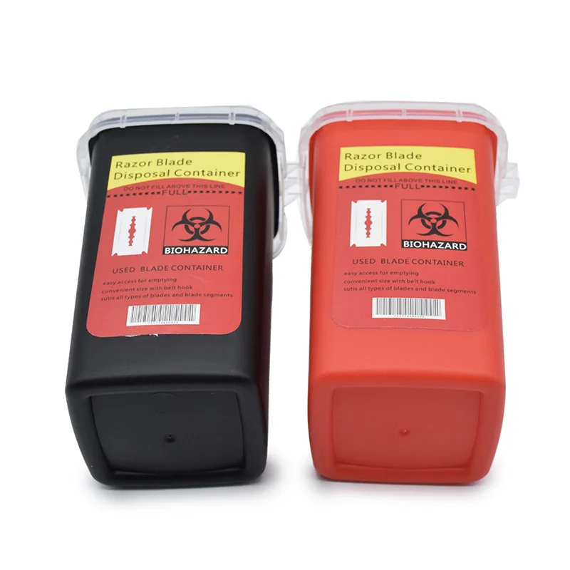 Razor Blade Disposal Container Blade Handling Use For Barber Center