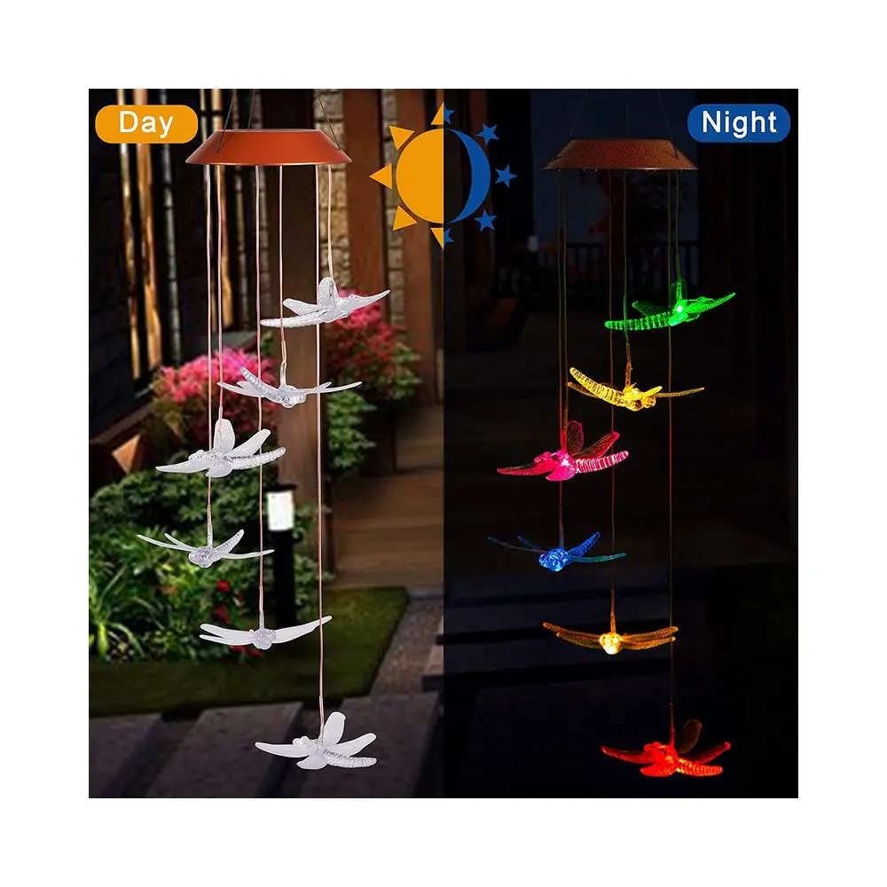 DIFUL Decorative Ceiling Lights Garden Wind Chimes Decoration LED Outdoor Lighting Children Indoor Led Lights For Decoration