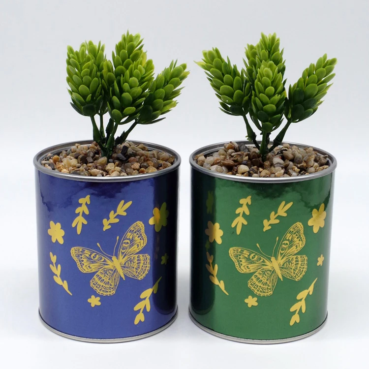 批发塑料模仿肉质植物锡植物盆栽