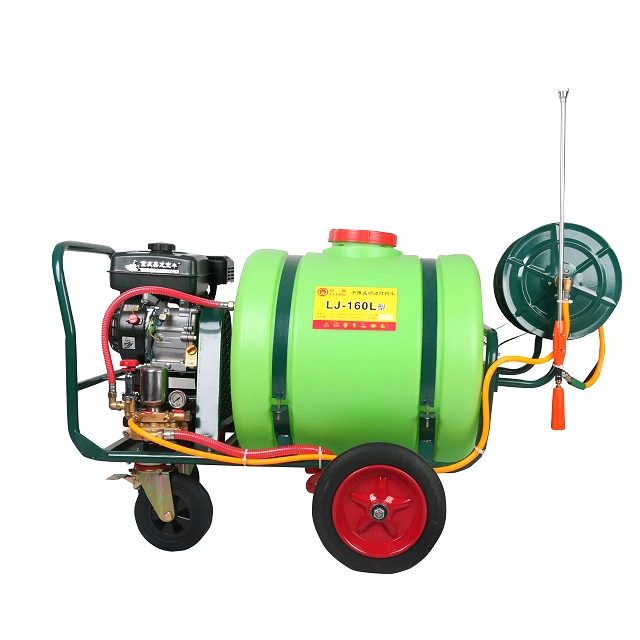 160l Agricultural Gasoline Engine Power Sprayer For Vegetables And