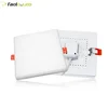 Backlight lighting adjustable recessed ceiling led panel light 18w square frameless led panel light