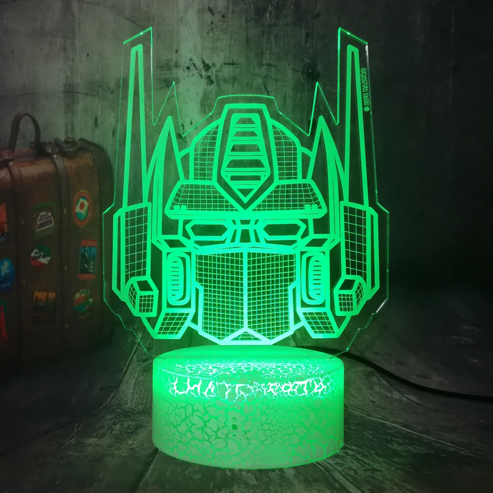 Светильник трансформер. Светодиодная маска трансформер. Transformers lamp. 3d ночник робот. Лампа трансформер ночник.