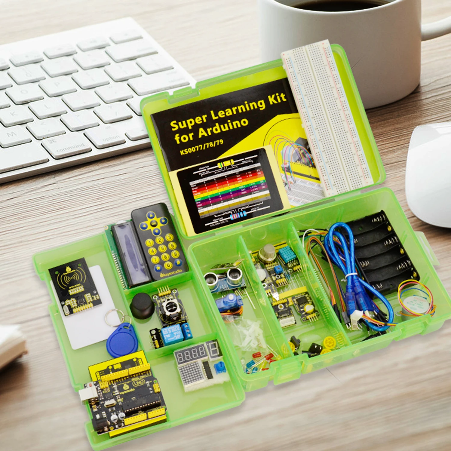 keyestudio super learning kit with UNO R3 for Arduinos Starter