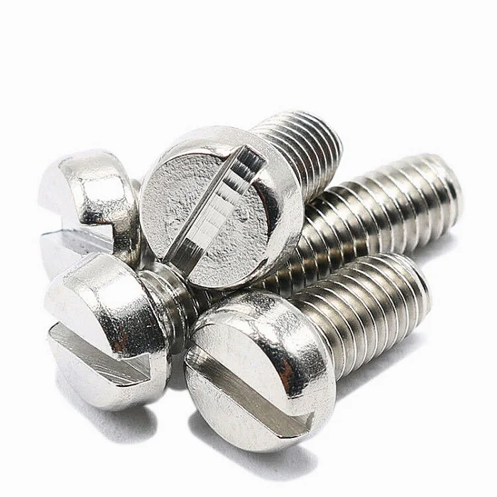 din84 slotted cheese head screws standard fasteners high