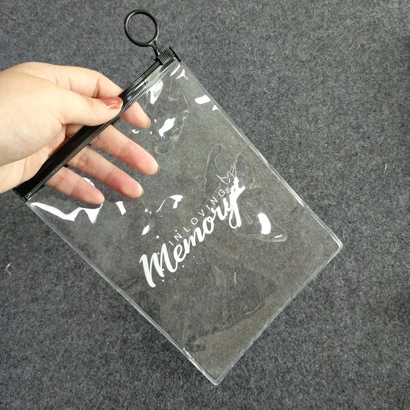 Fashion Custom Ziplock Jewelry Packaging Bag Biodegradable,Pvc Clear