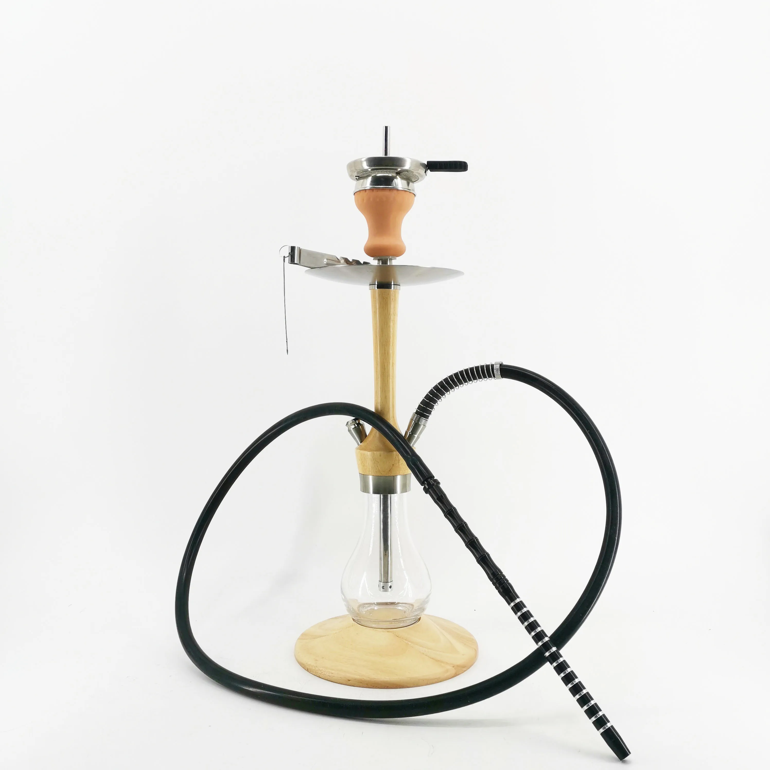 批发俄罗斯木制水烟水烟便携式chicha hukka套装工厂热卖sheesha od