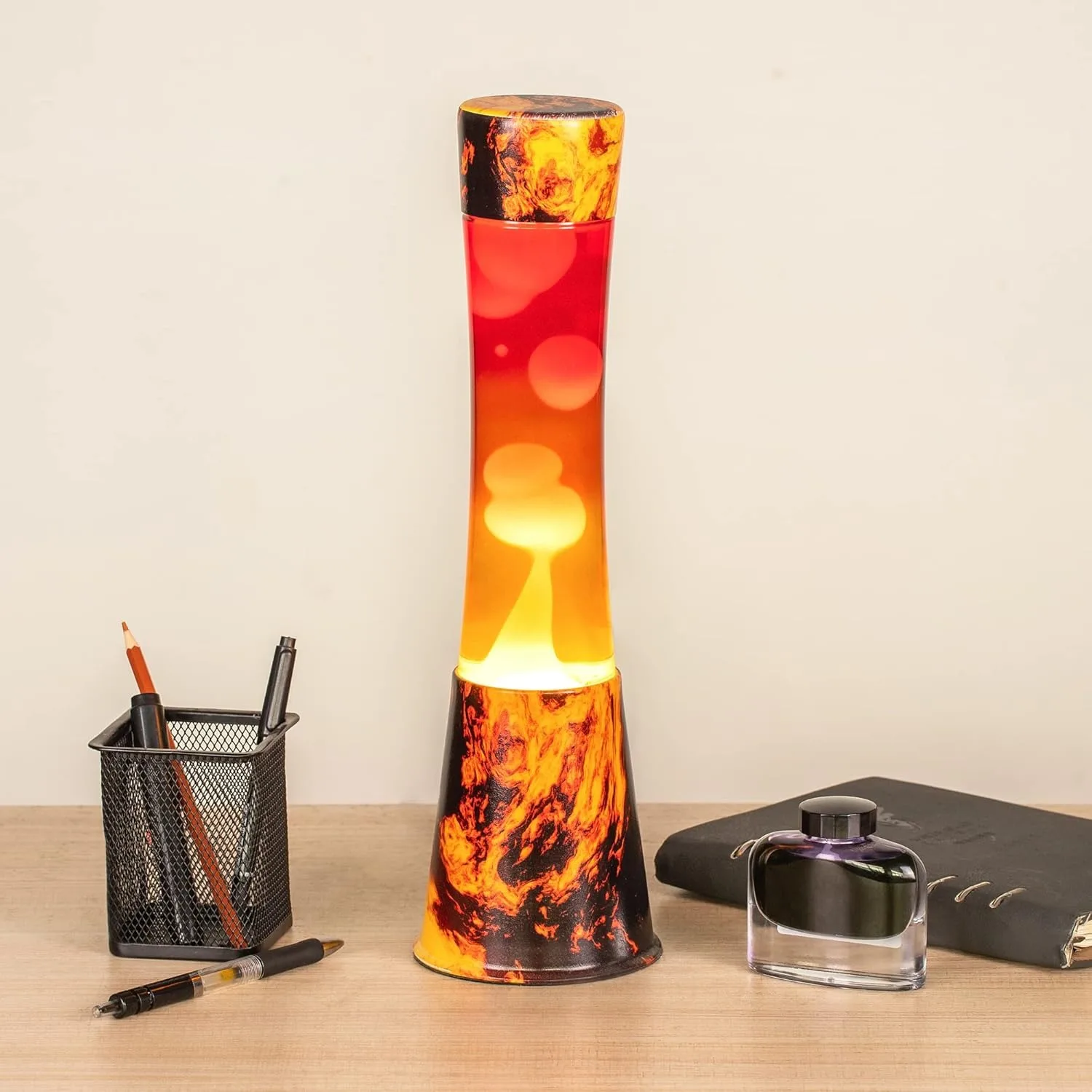 Magma Lamp Volcano Shape Motion Lamp – Relaxing LED Night Light