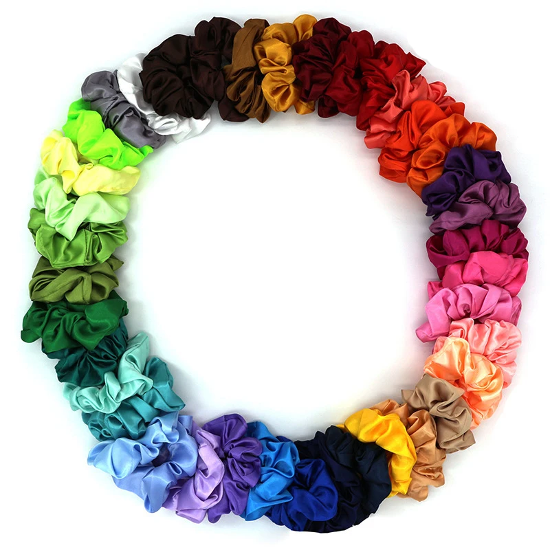 

elastic crunchies,60 Pieces, As shown