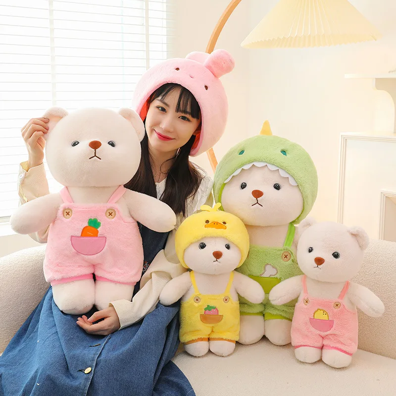 High Quality Stuffed Animal Plush Toys New Teddy Bear Plush Stuffed Animal Bear Pig Bunny Plush Kids Toys