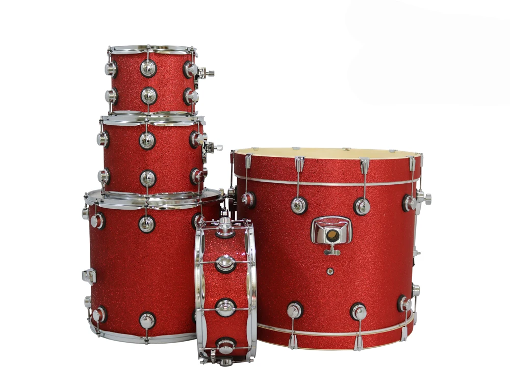 Hot Sale Foreach Sparkling Wrapped Acoustic Drum Set Drum Kit Buy
