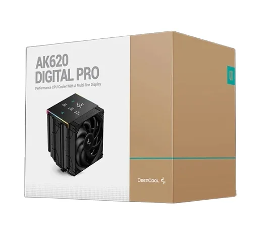 Factory Whole Deepcool Ak620 Digital Pro Cpu Fan For Gaming Computer Cooling Addressable Rgb Cpu Cooler