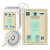 Anti-Counterfeiting Thermochromic Certificate of the customs printing