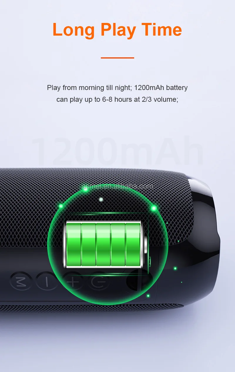 TG117 Mini BT Speaker Portable Wireless With TF card and FM Radio For Mobile Phone PK Loudspeaker TG113 - ANKUX.COM