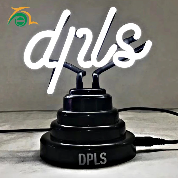 China factory custom high quality tube neon light floor/desk standing neon light sign