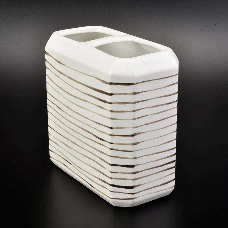 ceramic set in bathroom