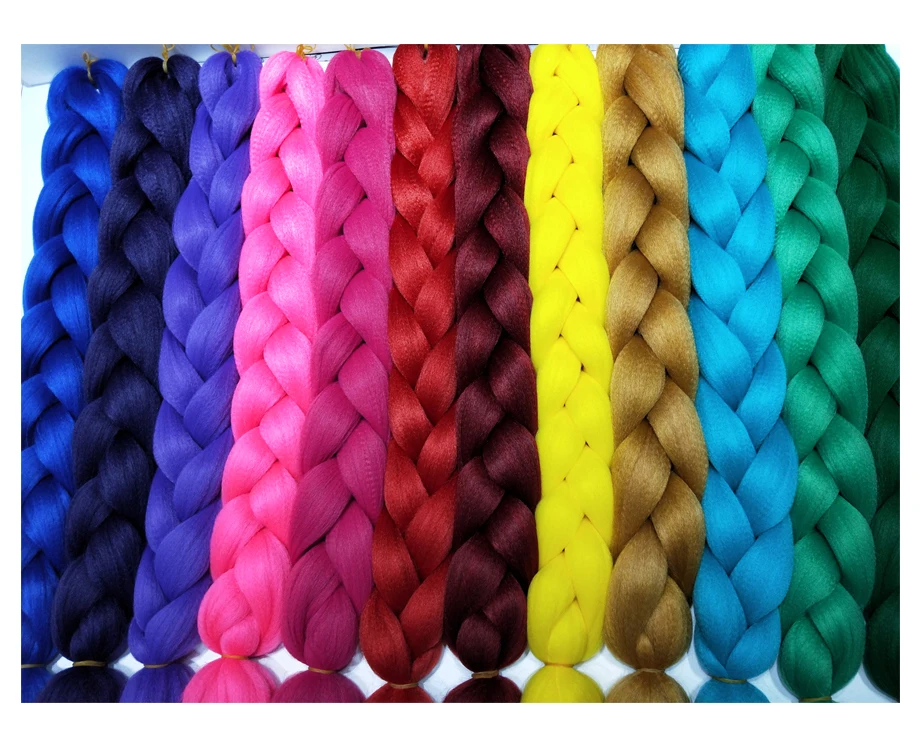 Yaki Hair Wholesale Synthetic Crochet Braids In Jumbo Braiding Hair One Piece Inch 165g Pcs Pure Color In Hair Extensions Buy Braiding Hair Jumbo Hair Braid Attachment Hair Product On Alibaba Com