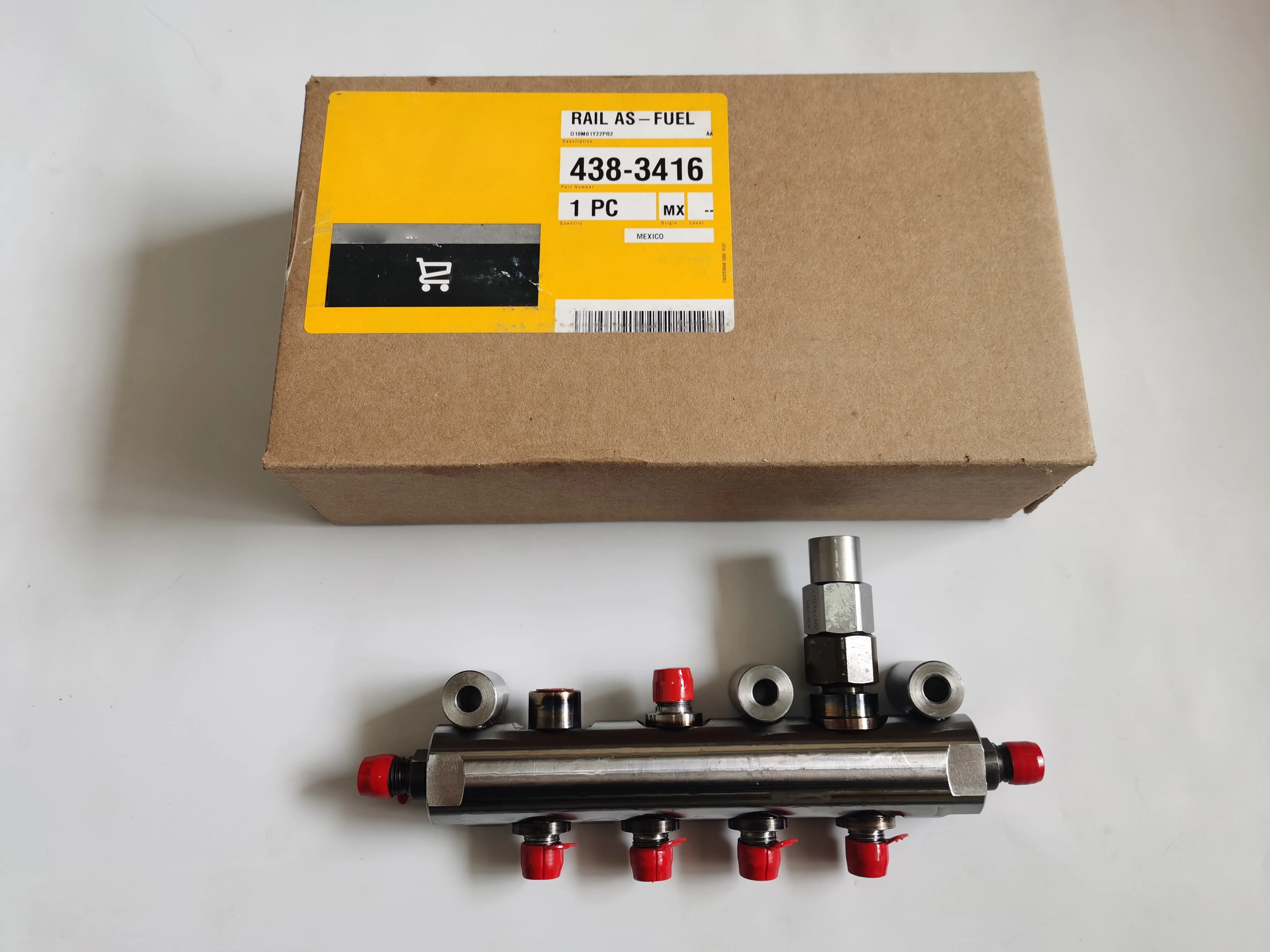 Caterpillar Excavator Spare Parts - RAIL AS-FUEL 438-3414 438-3416
