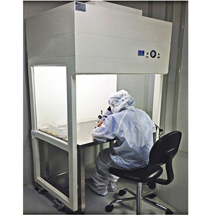 iso ce certificated vertical laminar flow hood/clean bench