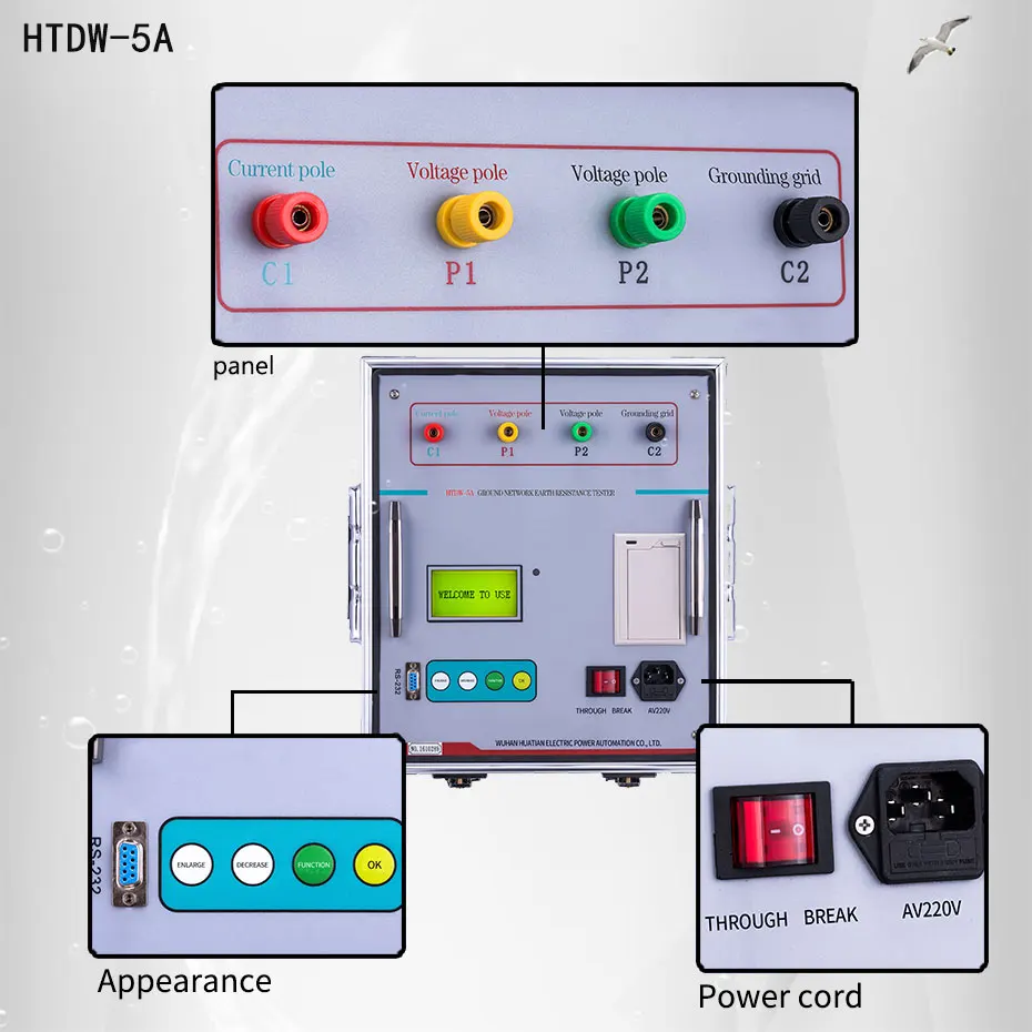 Htdw5a Power Sector Substation Power Large Grounding Grid Grounding