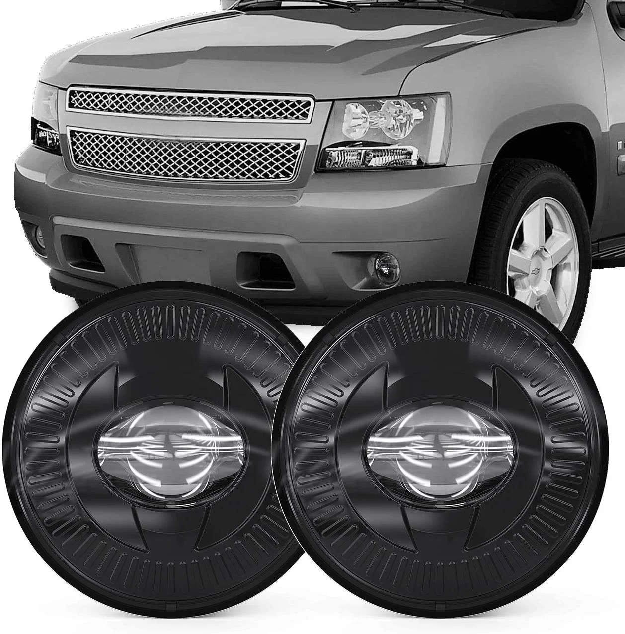 Led Fog Lights 5202 for Chevy(Chevrolet) 07-14 Suburban/Tahoe/07-13 Avalanche/10-13 Camaro/15-16 Colorado auto light system