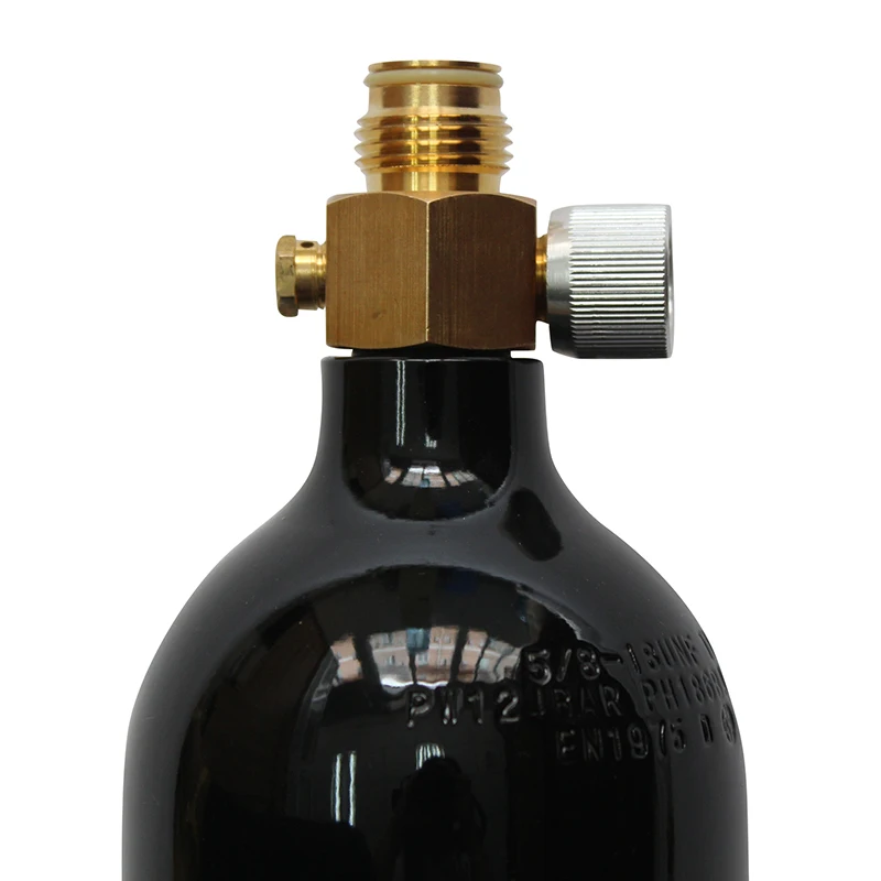 20oz 0.8l Paintball Cylinder Tank Aluminum Bottle Paintball Bottle Co2