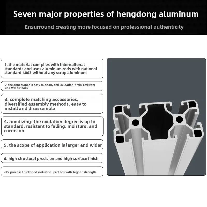 European Standard 4080 Aluminum Alloy Profile 2.0 Thick Assembly Line Workbench Industrial Aluminum Profiles supplier