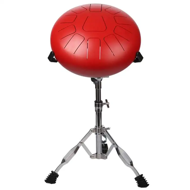 Folding Adjustable Healing Hand Pan Drum Holder Steel Drum Stand Tongue