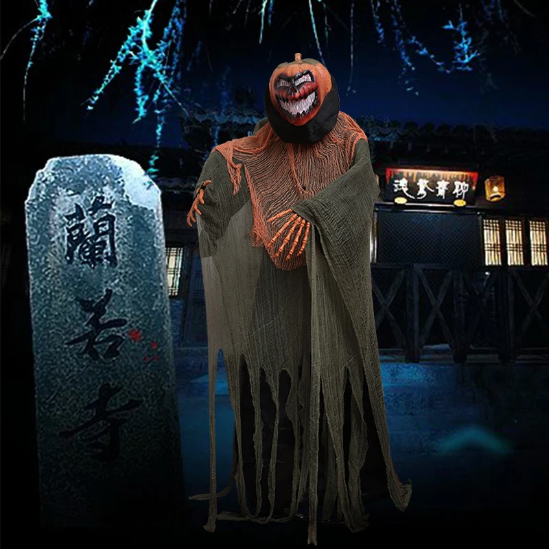 pumpkin big ghost scary clothing scary haunted hou