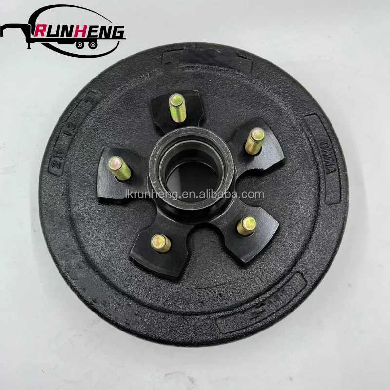 Hot Sale Trailer Hub And Brake Drum With Electronic/hydraulic Brake