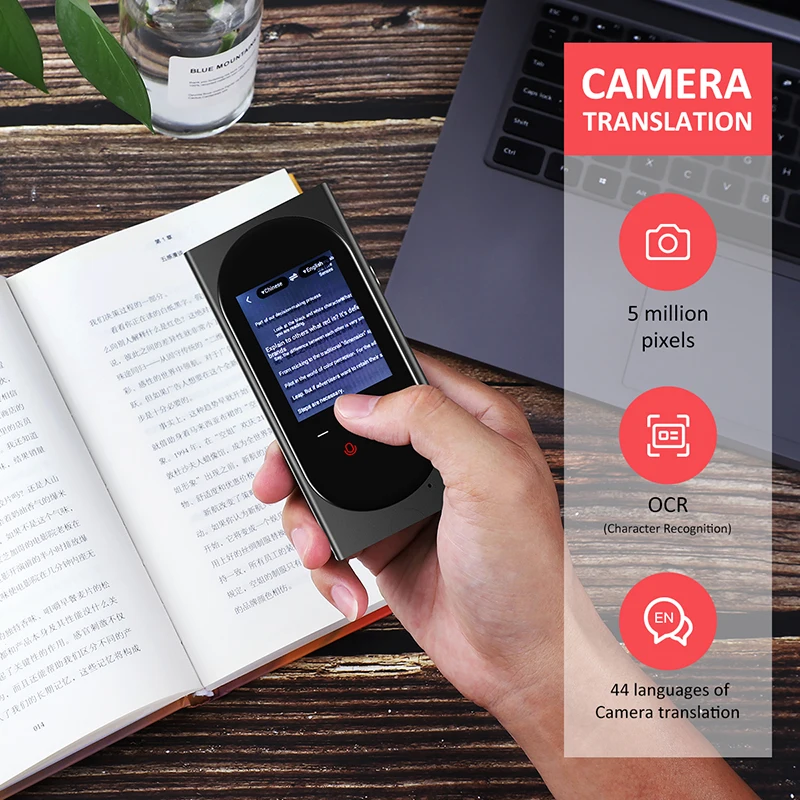 Portable Voice Translator T10 Wifi Pocket Translator 106 Languages