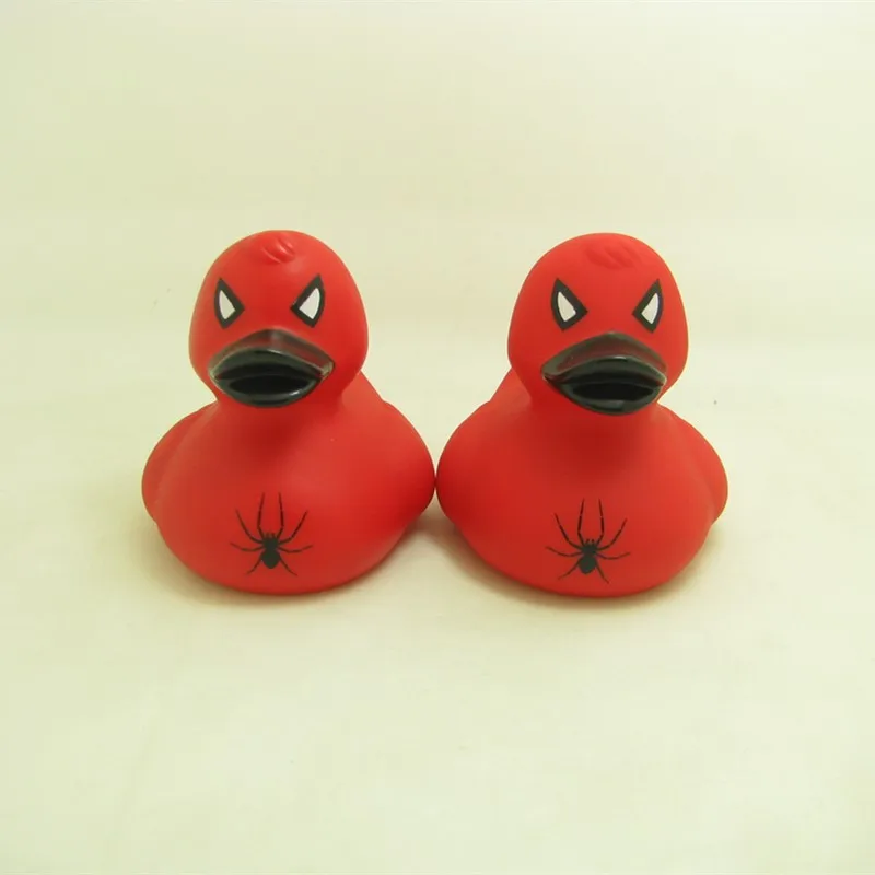 3d vinyl bath ducks custom cartoon character floating rubber duck toys