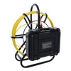 Professional DVR Plumbing Endoscope Inspection Camera with Flexible Spring for 90 Degree Bend Pipe
